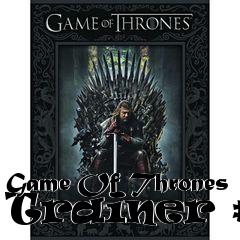 Box art for Game
Of Thrones Trainer #2