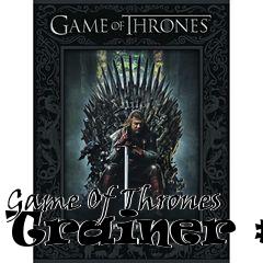 Box art for Game
Of Thrones Trainer #3