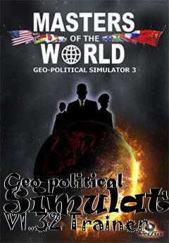 Box art for Geo-political
Simulator V1.32 Trainer