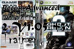 Box art for Ghost
            Recon: Advanced Warfighter 2 V1.05 +3 Trainer