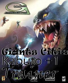 Box art for Giants
Citizen Kabuto +1 Trainer