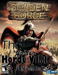 Box art for The
            Golden Horde V1.1 +6 Trainer