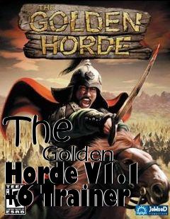 Box art for The
            Golden Horde V1.1 +6 Trainer