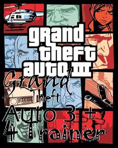 Box art for Grand
        Theft Auto 3 + 4 Trainer