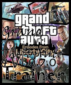 Box art for Grand
            Theft Auto 4 V1.0.7.0 Trainer