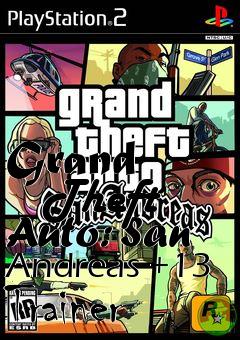 Box art for Grand
      Theft Auto: San Andreas +13 Trainer