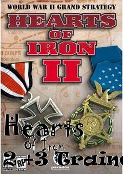 Box art for Hearts
      Of Iron 2 +3 Trainer
