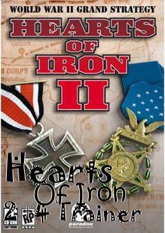 Box art for Hearts
      Of Iron 2 +4 Trainer