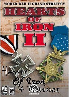 Box art for Hearts
      Of Iron 2 +4 Trainer