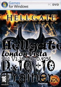 Box art for Hellgate:
London Vista Sp1 V1.18074.70.4256 Dx10 +10 Trainer