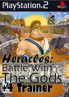 Box art for Heracles:
Battle With The Gods +4 Trainer