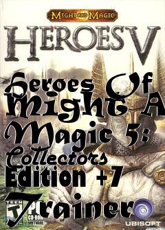 Box art for Heroes
Of Might And Magic 5: Collectors Edition +7 Trainer