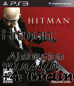 Box art for Hitman:
            Absolution V1.0.447.0 +4 Trainer