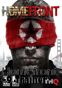 Box art for Homefront
+9 Trainer