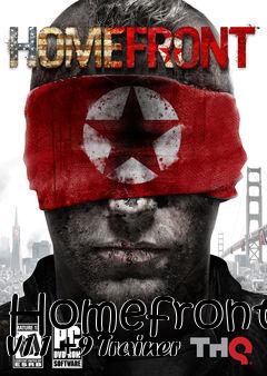 Box art for Homefront
V1.1 +9
Trainer