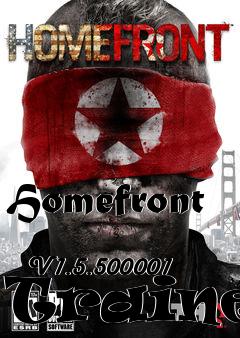 Box art for Homefront
            V1.5.500001 Trainer