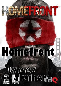 Box art for Homefront
            V1.0.0.1 +4 Trainer