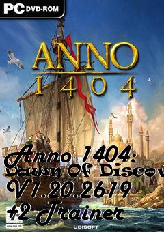Box art for Anno
1404: Dawn Of Discovery V1.20.2619 +2 Trainer
