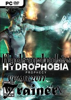 Box art for Hydrophobia
            V05.11.2011 Trainer