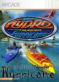 Box art for Hydro
								Thunder Hurricane