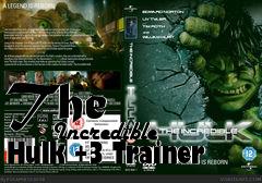 Box art for The
            Incredible Hulk +3 Trainer