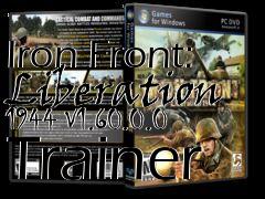 Box art for Iron
Front: Liberation 1944 V1.60.0.0 Trainer