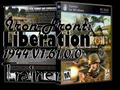 Box art for Iron
Front: Liberation 1944 V1.61.0.0 Trainer