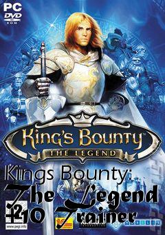 Box art for Kings
Bounty: The Legend +10 Trainer