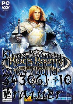 Box art for Kings
Bounty: The Legend V1.6.4 {build 34306} +10 Trainer