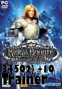 Box art for Kings
Bounty: The Legend V1.6.5 {build 34502} +10 Trainer