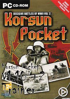 Box art for Korsun
Pocket V1.10 +2 Trainer