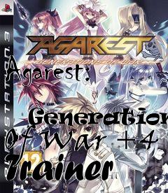 Box art for Agarest:
            Generations Of War +4 Trainer