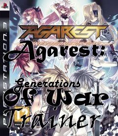 Box art for Agarest:
            Generations Of War +4 Trainer