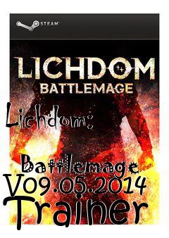 Box art for Lichdom:
            Battlemage V09.05.2014 Trainer