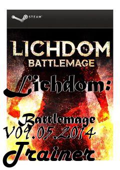 Box art for Lichdom:
            Battlemage V09.05.2014 Trainer