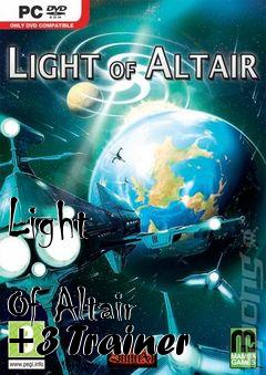 Box art for Light
            Of Altair +3 Trainer