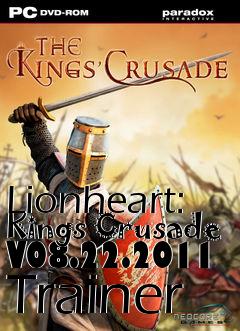 Box art for Lionheart:
Kings Crusade V08.22.2011 Trainer