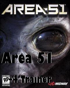 Box art for Area 51
            +4 Trainer