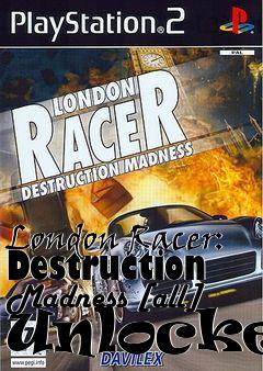Box art for London
Racer: Destruction Madness [all] Unlocker