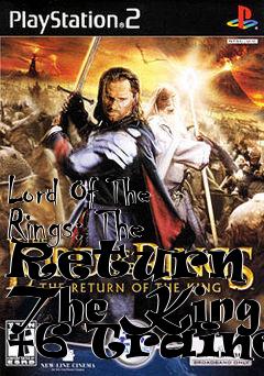 Box art for Lord
Of The Rings: The Return Of The King +6 Trainer