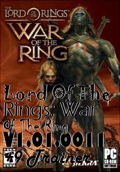 Box art for Lord
Of The Rings: War Of The Ring V1.01.0011 +9 Trainer