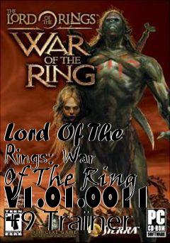 Box art for Lord
Of The Rings: War Of The Ring V1.01.0011 +9 Trainer