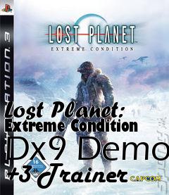 Box art for Lost
Planet: Extreme Condition Dx9 Demo +3 Trainer