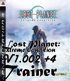 Box art for Lost
Planet: Extreme Condition V1.002 +4 Trainer