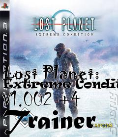 Box art for Lost
Planet: Extreme Condition V1.002 +4 Trainer