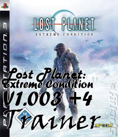 Box art for Lost
Planet: Extreme Condition V1.003 +4 Trainer