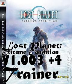 Box art for Lost
Planet: Extreme Condition V1.003 +4 Trainer