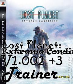 Box art for Lost
Planet: Extreme Condition V1.002 +3 Trainer