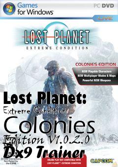 Box art for Lost
Planet: Extreme Condition Colonies Edition V1.0.2.0 Dx9 Trainer