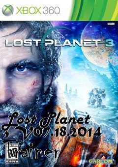 Box art for Lost
Planet 3 V07.18.2014 Trainer